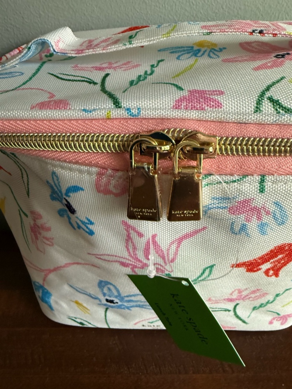 KATE SPADE Insulated Lunch Tote Joyful Garden - Picture 3 of 10